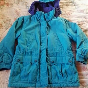 Vintage Blue Pacific Trail Winter Jacket size S, Like New!